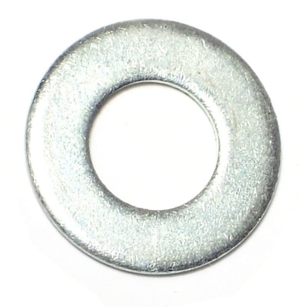 Midwest Fastener Flat Washer, For Screw Size 7/16" , Steel Zinc Plated Finish, 40 PK 61828 - main